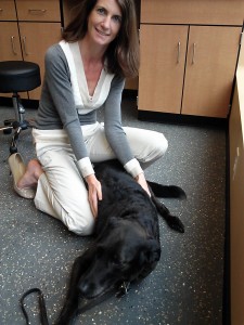 Dr. Paling with Shayna, at our June 20 discharge appt.